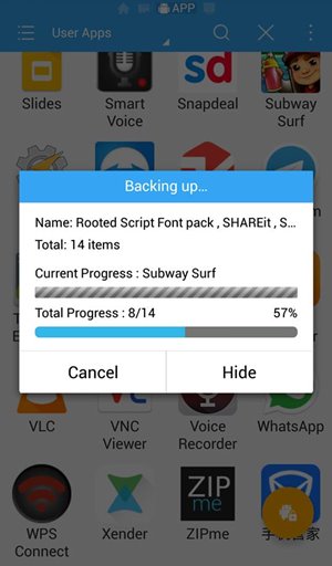 Proveďte zálohu svých aplikací pro Android v ES File Explorer