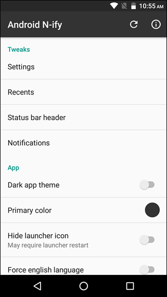   Získejte funkce podobné systému Android N na libovolném zařízení Android