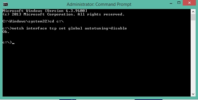 Speed Up Internet Using Command Prompt