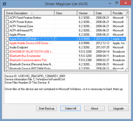 Driver Magician 5.9 / Lite 5.49 for iphone download