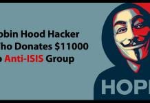 Meet Robin Hood Hacker Who Donates $11000 To Anti-ISIS Group