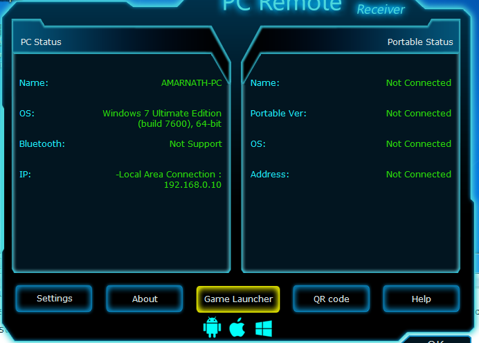 how to control different pc games with monect pc remote