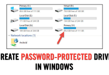 How to Create Password-Protected Drive in Windows
