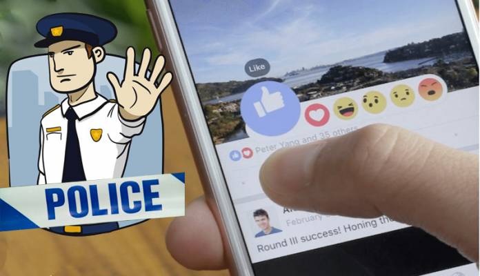 Police Recommend Facebook Users To Avoid Using Its Reactions Feature