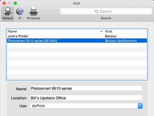 How to Print to a Windows Connected Printer from MAC - 11