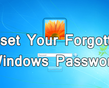 Reset Your Forgotten Windows Password