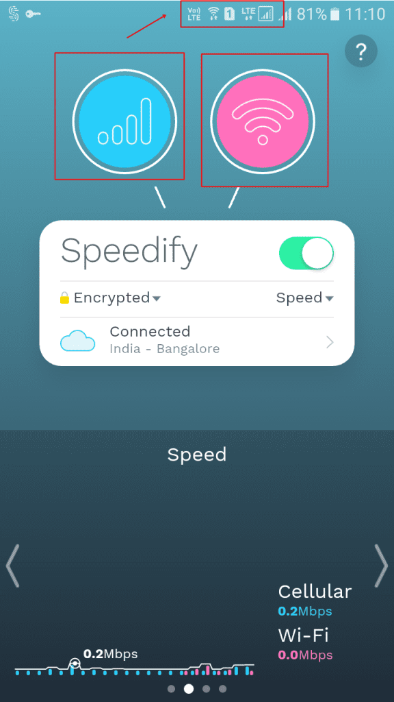 Using Speedify
