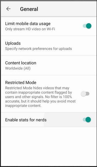 Youtube tricks och tips för Android-appen2