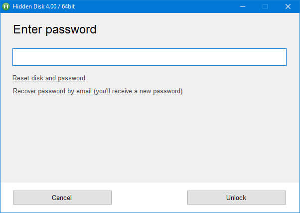 Create Password-Protected Drive