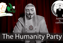 Anonymous Creates A New Political Party The Humanity Party
