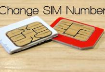 How To Change your SIM number Using Android