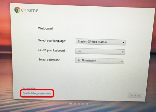 Chcete-li získat přístup root, povolte v systému Chrome OS režim vývojáře