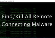 How to Find And Kill All Remote Connecting Malware On Windows 10