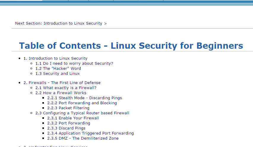 Sicurezza Linux per principianti