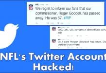 NFL's Twitter Account Hacked! The Reason is "For the Lulz"
