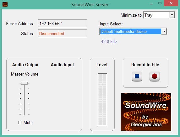 SoundWire server