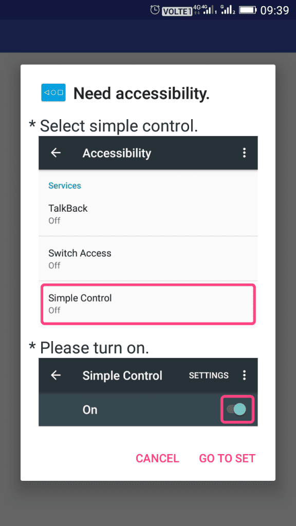 Simple Control