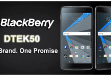 BlackBerry DTEK50 The World's Most Secure Android SmartPhone