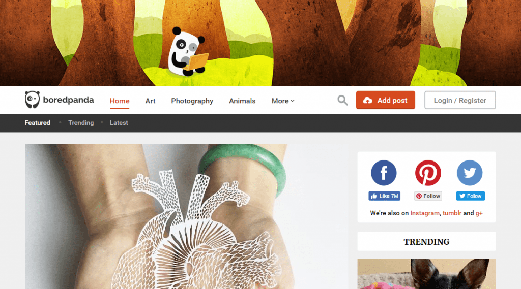 Bored Panda – érdekes blogok