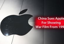 China Sues Apple For Showing War Film From 1990s