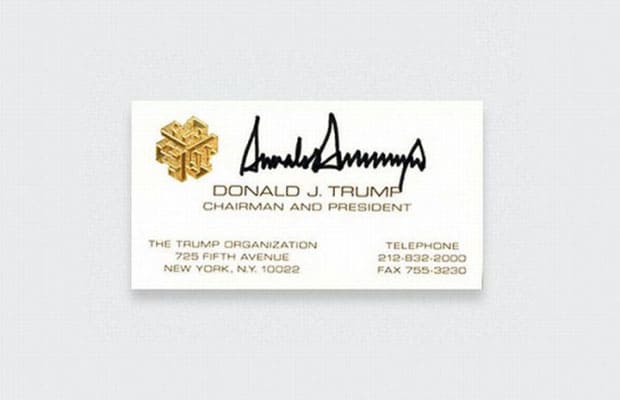 20  Famous Personalities And Their Amazing Business Cards - 36