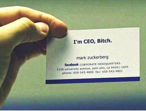 20  Famous Personalities And Their Amazing Business Cards - 40