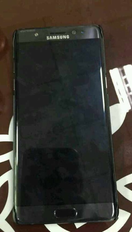 Galaxy Note 7 leaked Front