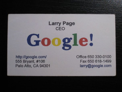 20  Famous Personalities And Their Amazing Business Cards - 67