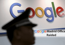 Spanish Authorities Raided Offices Of Google In Madrid