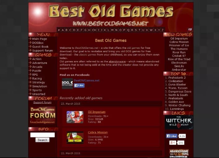 Top 2 websites to download pc games for free