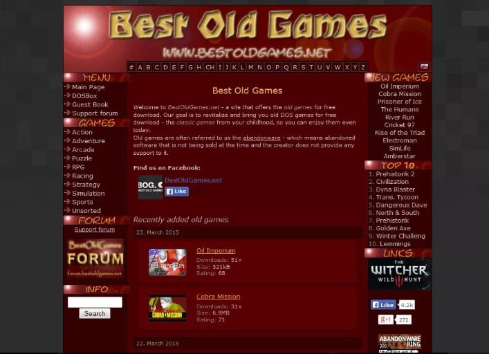 Top 10 Best Free PC Game Download Websites 