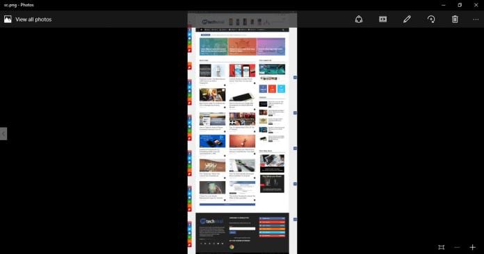 How To Take Screenshot Of Full Webpage in Windows 10