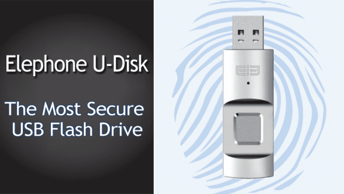 Elephone U-Disk: The Most Secure USB Flash Drive With A Fingerprint Reader