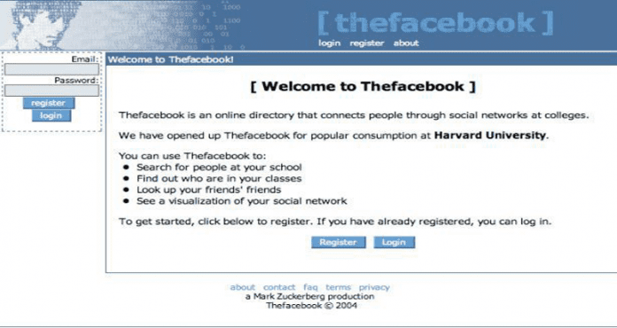 This Is How Facebook Looked Like When It Was Launched
