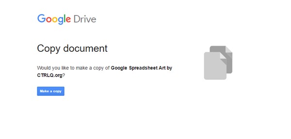 Google Spreadsheets Template