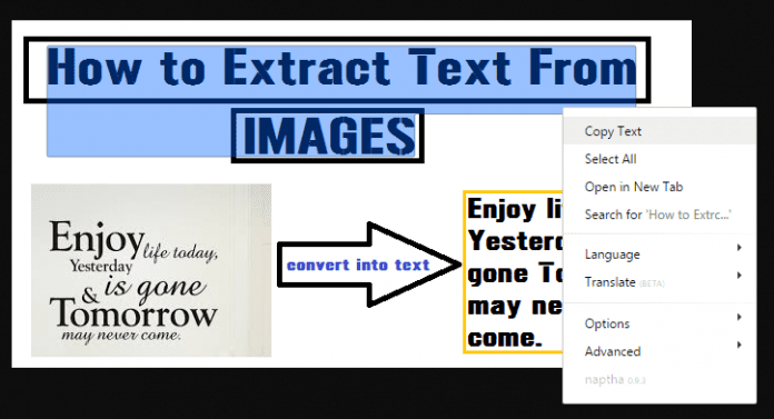 online text extractor