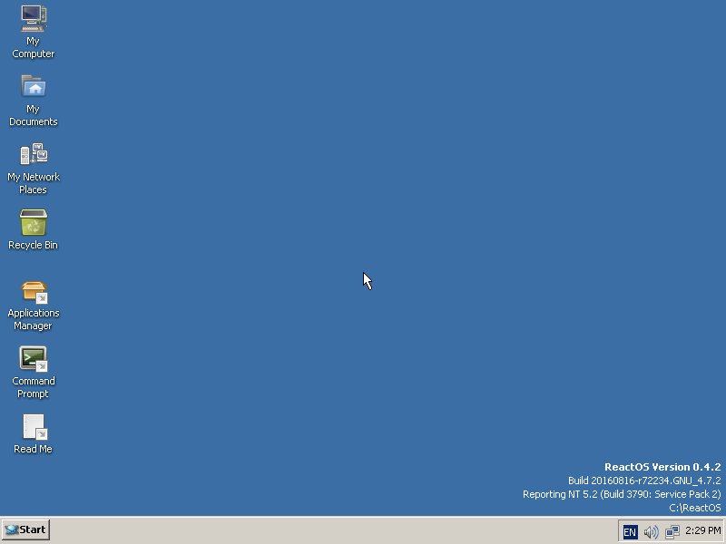 ReactOS 0 4 2 An Open Source Windows Clone Released - 42