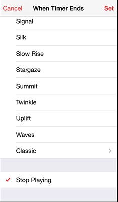 Set Sleep Timer for Music on iPhone