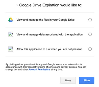 Set an Expiry Date for Google Drive Share Links