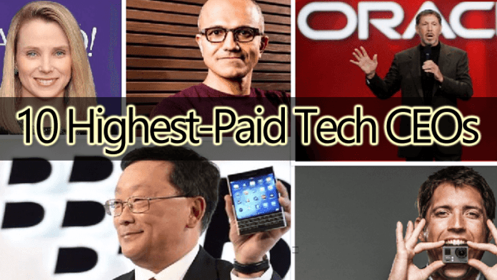 Top 10 nejlépe placených ředitelů IT průmyslu