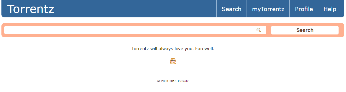 Torrentz Farewell
