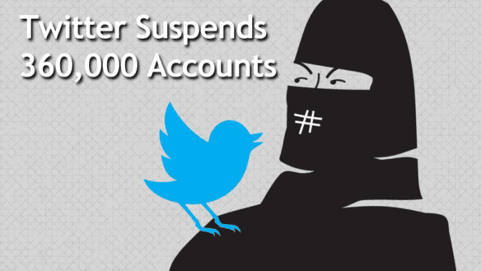 Twitter Suspends 360,000 Accounts For Promotion Of Terrorism