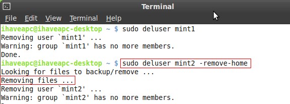 How to Add or Delete Users in Ubuntu Server - 11