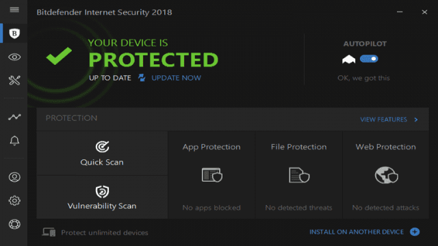 Bitdefender İnternet Güvenliği 2019