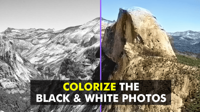 How To Turn Black & White Photos Into Full Color Images