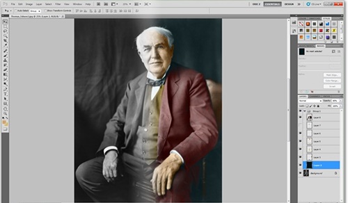 How To Turn Black   White Photos Into Full Color Images - 52