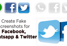 Create Fake Screenshots For Facebook, Whatsapp, Twitter etc
