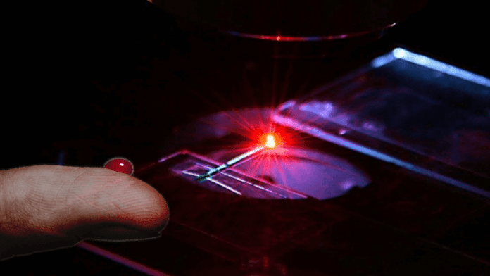 Scientists Made This Laser Using Human Blood