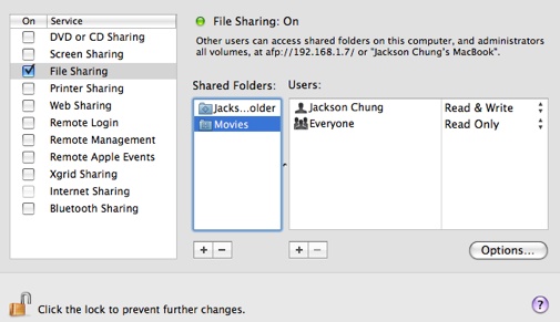 how to share files between mac and windows