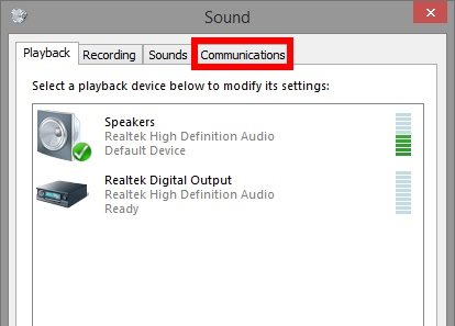 Stop Skype from Lowering Your Computer's Volume